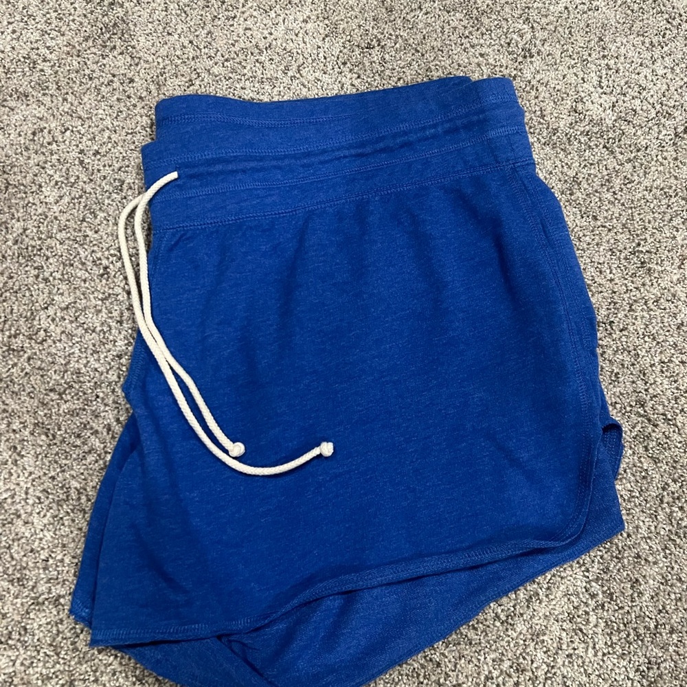 Old Navy Blue Drawstring Athletic Skort with Built-In Shorts